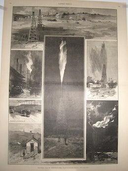 Item #71-7892 “Natural Gas in Pennsylvania.” Harper’s Weekly Journal of Civilization....