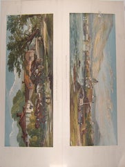 Item #71-7945 “Como, Switzerland; Sutton, Surrey.” The Illustrated London News. George...