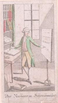 Der Rechner u. Schreibmeister | 19th Century Artist
