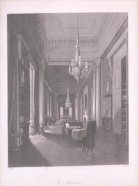 Item #71-8008 The Athenaeum, Drawing Room. J. After Holland, W. Taylor, Engraver