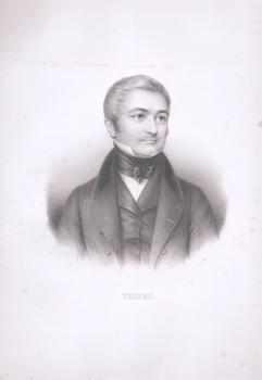 Item #71-8158 Portrait of Adolphe Thiers (French statesman and historian, 1797-1877), published...