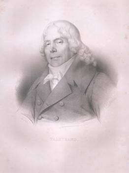 Item #71-8192 Portrait of Charles-Maurice de Talleyrand-Perigord (French secularized clergyman,...