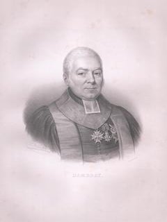 Item #71-8194 Portrait of Charles Dambray (French politician, 1760-1829), published in...