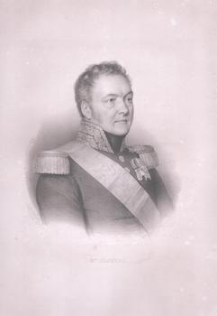 Item #71-8229 Portrait of Bertrand Clauzel (French Count, soldier who served in the Revolutionary...