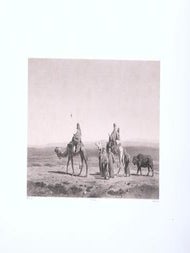 Item #71-8393 Syrian Arabs in the Desert, from the series ‘Les Artistes Contemporains’....