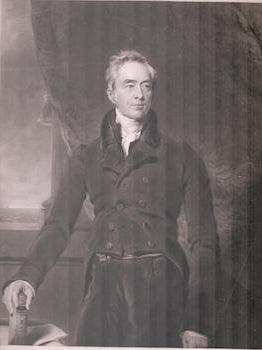 Item #71-8596 Portrait of Sir Thomas le Breton (English Knight, Bailly of Jersey, 1763-1838). Sir...