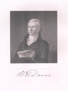 Item #71-8812 Portrait of William Richardson Davie. (1756-1820, American Statesman). John...
