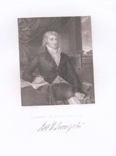 Item #71-8828 Portrait of Robert R. Livingston. (1746-1813, Member of the Editorial Committee of...