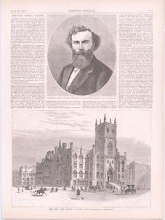 Item #71-9154 Professor Thomas Hunter, President of the Normal School. The New York Normal...