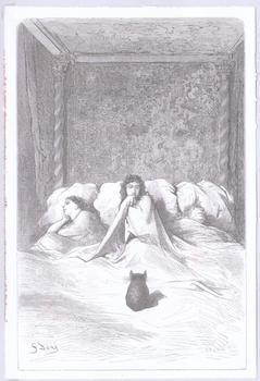 Item #71-9764 Illustration for ‘Le Capitaine Fracasse’ by Pierre Theophile Gautier...