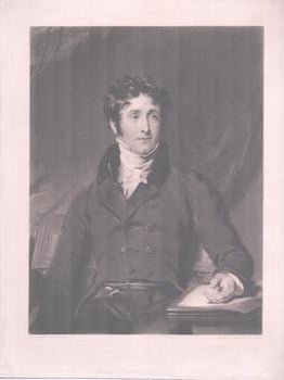 Item #71-9786 Portrait of Thomas Campbell (Scottish poet, 1777-1844). Sir Thomas Lawrence, Samuel...