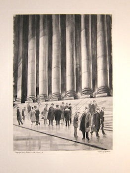 Item #71-9884 Pillars of Justice, New York City. William Sharp, After