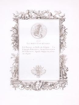 Item #71-9917 Portrait of Philipp II, Duc d’Orleans, Le Regent (1674-1723). 18th Century French...
