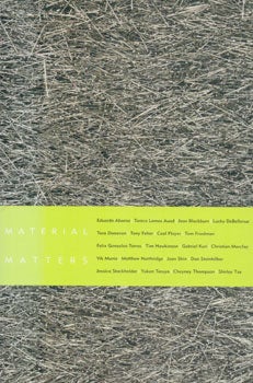 Item #73-0112 Material Matters. Andrea Inselmann, Herbert F. Johnson Museum of Art