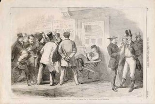 Item #73-0295 The War Excitement in New York: Scene in Front of a Fire-Engine House. May 25,...