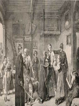 Item #73-0319 The Arrest December 26 1874. Lasch, Harper's Weekly