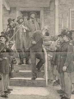 Item #73-0321 John Brown On His Way to Execution January 31 1885. Frederick Juengling, T....