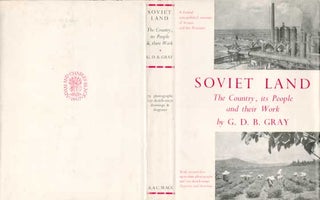 Item #73-0426 Soviet Land The Country, its People and their Work Dust Jacket Only, Book Not...