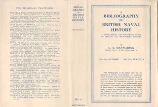 Item #73-0445 A Bibliography of British Naval History, a biographical and historical guide to...
