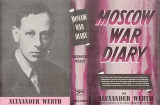 Item #73-0505 Moscow War Diary Dust Jacket Only, Book Not Included. Alexander Werth