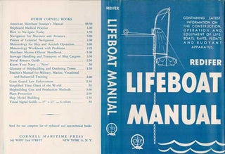 Item #73-0611 Lifeboat manual, containing the very latest information on the construction,...