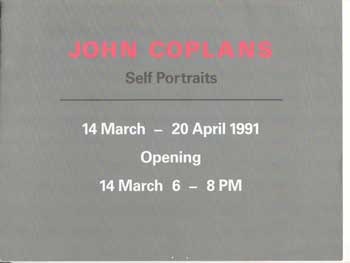 Item #73-0704 John Coplans: Self Portraits. 14 March - 20 April 1991. Galerie Lelong.