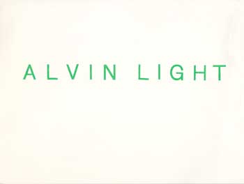 Item #73-0713 Alvin Light. 23 April - 11 May 1963. Dilexi Gallery.