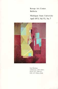 Item #73-0857 Kresge Art Center Bulletin. April 1973. Michigan State University