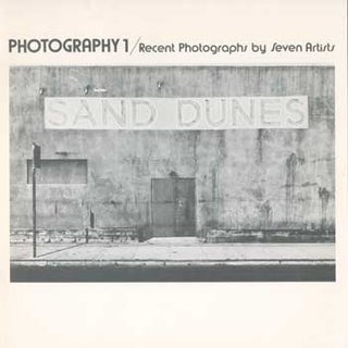 Item #73-0938 Photography 1: Robert Adams, Michael Andrews, Lewis Baltsz, et al. Jack Glenn Gallery