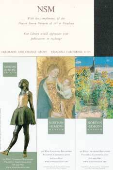 Item #73-0964 The Branchini Madonna, The Artist's Garden at Vetheuil, Little Dancer aged...