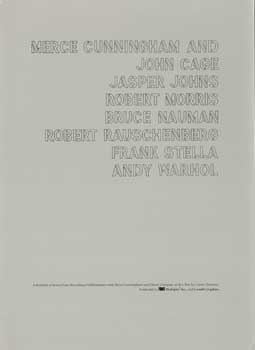 Item #73-0968 A Portfolio of Seven Prints Recording Collaborations with Merce Cunningham and Dance Company with a Text by Calvin Tomkins. 1974: Merce Cunningham, John Cage, Jasper Johns, et al. (artists). Calvin Tomkins.