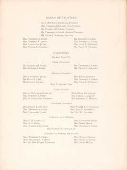 Item #73-0971 Board of Trustees. 1941. Edgar C. Shneck