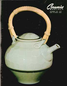 Item #73-1079 Ceramic Monthly: September 1978. Ceramic Monthly