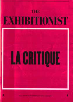 Item #73-1130 La Critique. NO. 4. The Exhibitionist