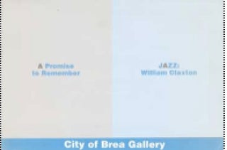 Item #73-1285 A Promise to Remember: A Community Responds to AIDS. William City of Brea Gallery:...