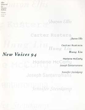 Item #73-1329 New Voices 94. Allen Memorial Art Museum Bulletin