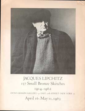 Item #73-1413 157 Small Bronze Sketches 1914-1962. Jacques Lipchitz
