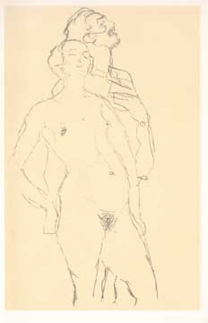 Item #73-1439 An Exhibition of Drawings by Gustav Klimt. Gustav Klimt