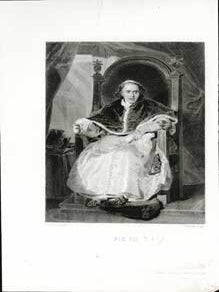 Item #73-1728 Pie VII. Lawrence, Tavernier