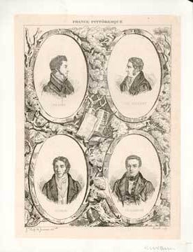 Item #73-1749 France Pittoresque: Nodier, Aug. Thierry, Cousin, Villemain. R&eacute;ville?