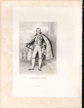 Item #73-1860 Le Maréchal Victor. Bougeard, ? after Gros, Engraver