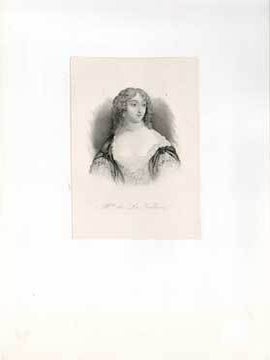 Item #73-1868 Mlle. de La Vallière. Unknown 19th Century French Engraver
