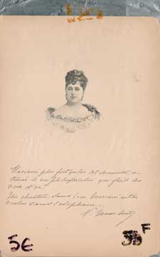 Item #73-1875 Madame Moreau-Santi. Unknown 19th Century French Engraver
