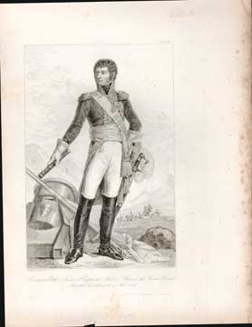 Cavard (Engraver) after Kinson - Jean-Baptiste-Jules Bernadotte, Prince de Ponte-Corvo