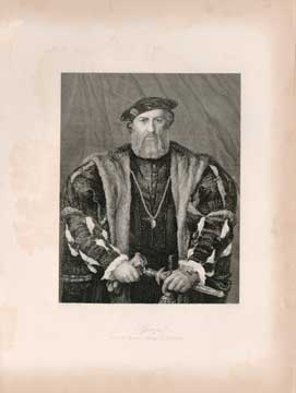 Item #73-1893 Sforza, Duke of Milan. Leonardo Schultzheiss after Da Vinci, Engraver