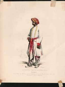 Item #73-1894 Hari-Sing, Fils de Rattina-Sing. Unknown 19th Century French Engraver