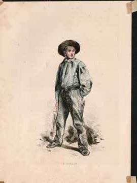 Item #73-1897 Le Mineur. Unknown 19th Century French Engraver