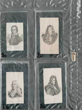 Item #73-1946 Fabre d'Eglantine; La Fontaine; Thomas Corneille; Racine. Unknown 19th Century...
