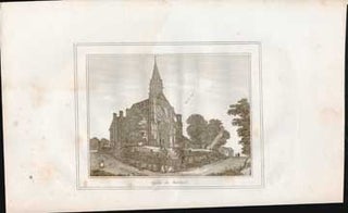 Item #73-1949 Eglise de Marissel. Unknown 19th Century French Engraver