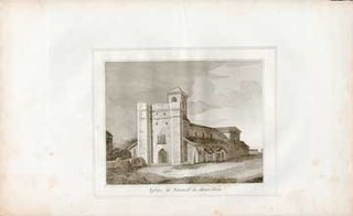 Item #73-1951 Eglise de Nanteuil-le-Haut-Doin. Unknown 19th Century French Engraver